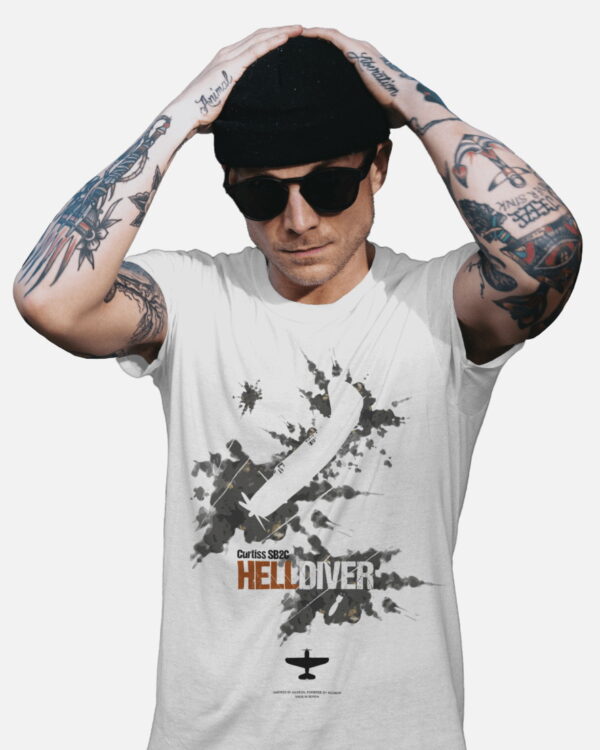 Majica-Curtiss-SB2C-Helldiver-man-2 Majica-Curtiss-SB2C-Helldiver-man-2