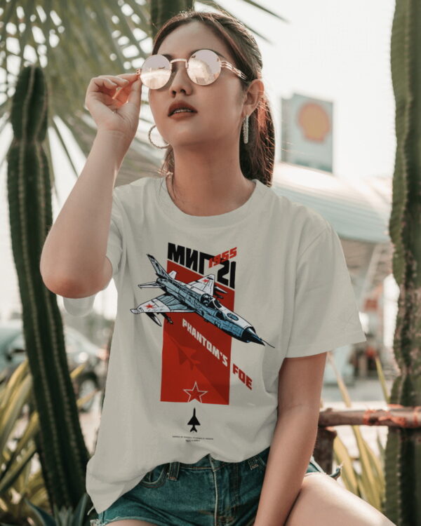 Majica-MIG-21-Phantoms-Foe-woman Majica-MIG-21-Phantoms-Foe-woman