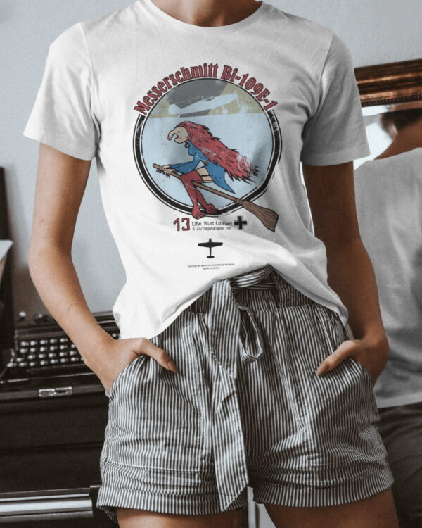 Majica-Messerschmitt-Bf-109E-Kurt-Ubben-woman Majica-Messerschmitt-Bf-109E-Kurt-Ubben-woman