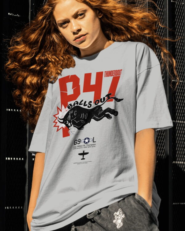 Majica-P-47D-Thunderbolt-Balls-Out-woman Majica-P-47D-Thunderbolt-Balls-Out-woman