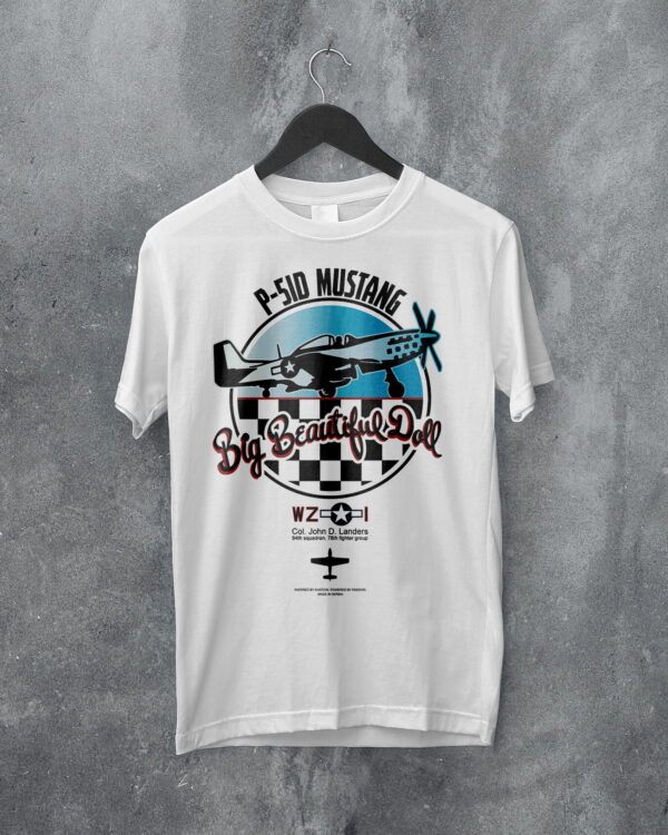 Majica-P-51D-Mustang-Big-Beautiful-Doll Majica-P-51D-Mustang-Big-Beautiful-Doll