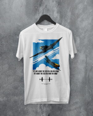 Majica Spitfire vs Bf-109 Dogfight