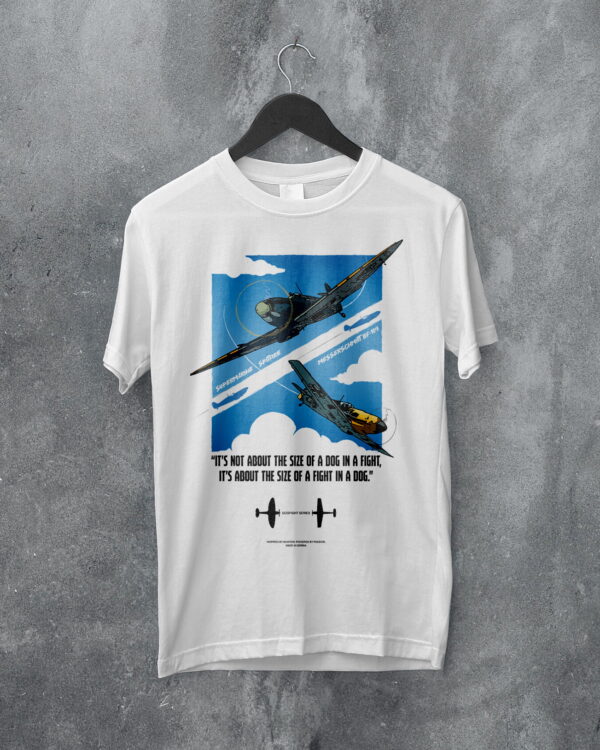 Majica-Spitfire-vs-Bf-109-Dogfight Majica-Spitfire-vs-Bf-109-Dogfight