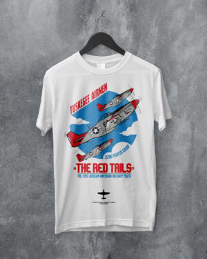 Majica P-51D Mustang "The Red Tails"